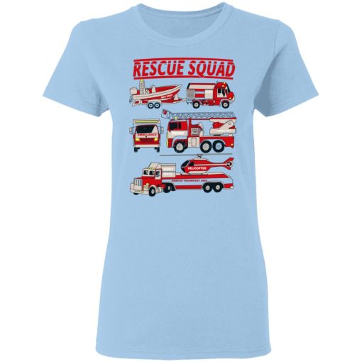 Fire Truck Rescue Squad T-Shirts, Hoodies, Long Sleeve 8