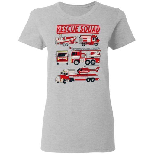 Fire Truck Rescue Squad T-Shirts, Hoodies, Long Sleeve 12