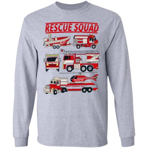 Fire Truck Rescue Squad T-Shirts, Hoodies, Long Sleeve 14