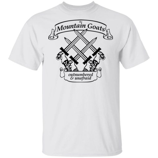 The Mountain Goats Outnumbered And Unafraid T-Shirts, Hoodies, Long Sleeve 3