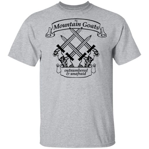 The Mountain Goats Outnumbered And Unafraid T-Shirts, Hoodies, Long Sleeve 6