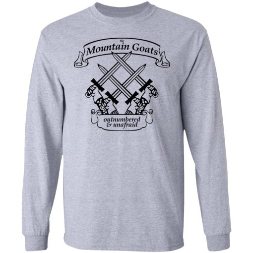 The Mountain Goats Outnumbered And Unafraid T-Shirts, Hoodies, Long Sleeve 14