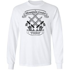 The Mountain Goats Outnumbered And Unafraid T-Shirts, Hoodies, Long Sleeve 37