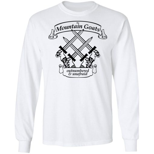 The Mountain Goats Outnumbered And Unafraid T-Shirts, Hoodies, Long Sleeve 16