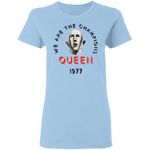 Queen We Are The Champions Queen 1977 T-Shirts, Hoodies, Long Sleeve 7