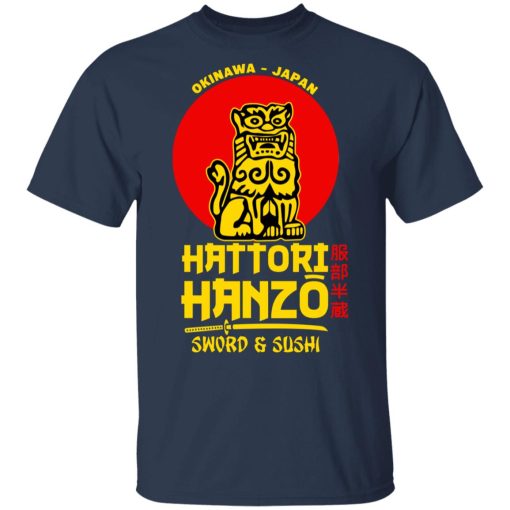 Hattori Hanzo Sword & Sushi Okinawa Japan T-Shirts, Hoodies, Long Sleeve 9