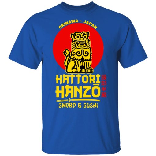 Hattori Hanzo Sword & Sushi Okinawa Japan T-Shirts, Hoodies, Long Sleeve 8