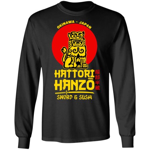 Hattori Hanzo Sword & Sushi Okinawa Japan T-Shirts, Hoodies, Long Sleeve 21
