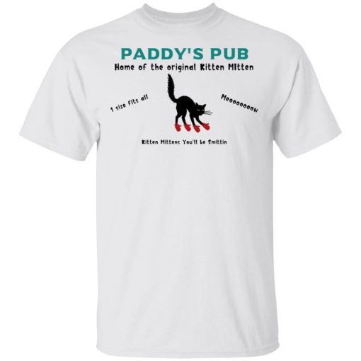 Paddy's Pub Home Of The Original Kitten Mitten T-Shirts, Hoodies, Long Sleeve 4