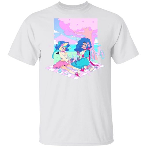 Game Gyaru - Sakura Picnic T-Shirts, Hoodies, Long Sleeve 4