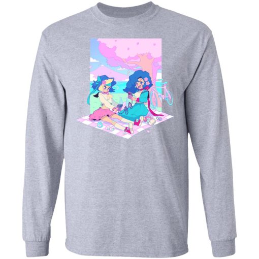 Game Gyaru - Sakura Picnic T-Shirts, Hoodies, Long Sleeve 13