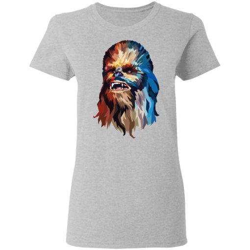 Star Wars Chewbacca Art Graphic T-Shirts, Hoodies, Long Sleeve 10