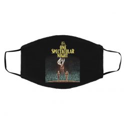 AJR's One Spectacular Night Merch Face Mask