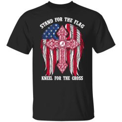 Alabama Crimson Tide Stand For The Flag Kneel For The Cross T-Shirt