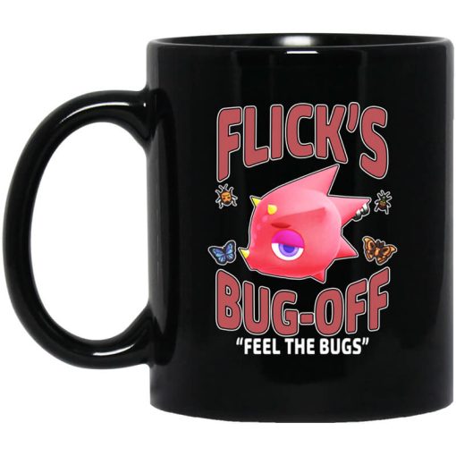 Animal Crossing Flick's Bug-Off Feel The Bugs Mug