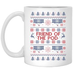 Friend Of The Pod Holiday Sweater Mug