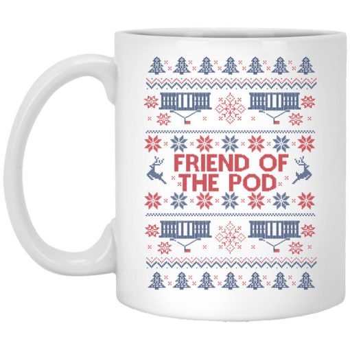 Friend Of The Pod Holiday Sweater Mug