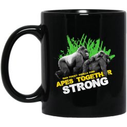 Gorilla Dian Fossey Gorilla Fund Apes Together Strong Mug