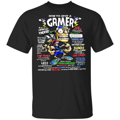 How To Spot A Gamer T-Shirt