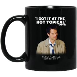 I Got It At The Hot Topical Castiel Supernatural Join The Hunt Mug
