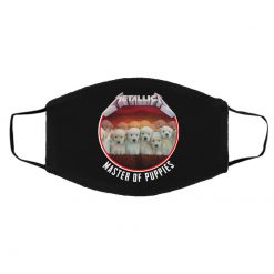 Metallica Master Of Puppies Face Mask