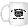 My Other Ride Is A Hut 8 Long Position Mug