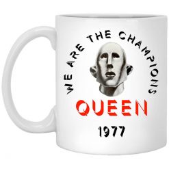 Queen We Are The Champions Queen 1977 Mug