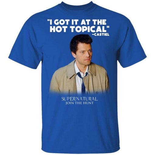I Got It At The Hot Topical Castiel Supernatural Join The Hunt T-Shirts, Hoodies, Long Sleeve 7