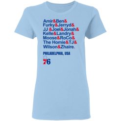 Amir & Ben & Furky & Jerryd Philadelphia USA 76 T-Shirts, Hoodies, Long Sleeve 29