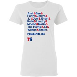 Amir & Ben & Furky & Jerryd Philadelphia USA 76 T-Shirts, Hoodies, Long Sleeve 31