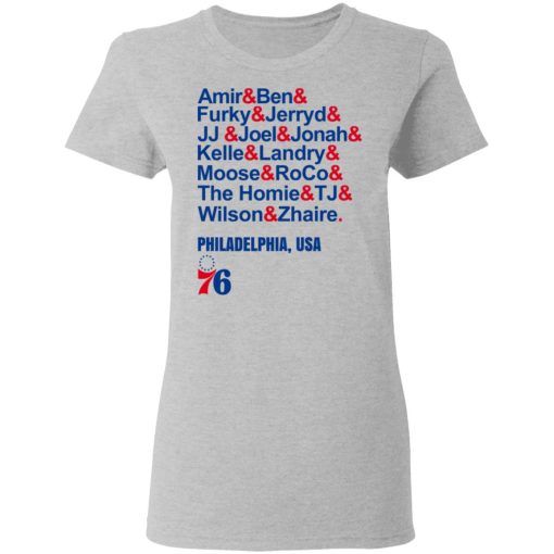 Amir & Ben & Furky & Jerryd Philadelphia USA 76 T-Shirts, Hoodies, Long Sleeve 11