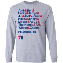 Amir & Ben & Furky & Jerryd Philadelphia USA 76 T-Shirts, Hoodies, Long Sleeve 35