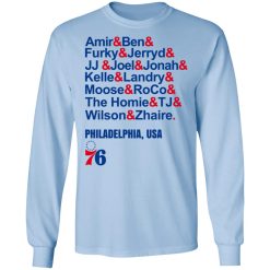 Amir & Ben & Furky & Jerryd Philadelphia USA 76 T-Shirts, Hoodies, Long Sleeve 40
