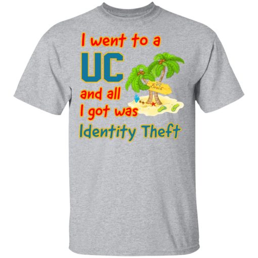 I Went To A UC And All I Got Was Identity Theft T-Shirts, Hoodies, Long Sleeve 5
