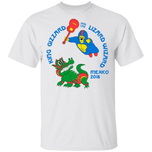 King Gizzard And The Lizard Wizard Mexico 2018 T-Shirts, Hoodies, Long Sleeve 3