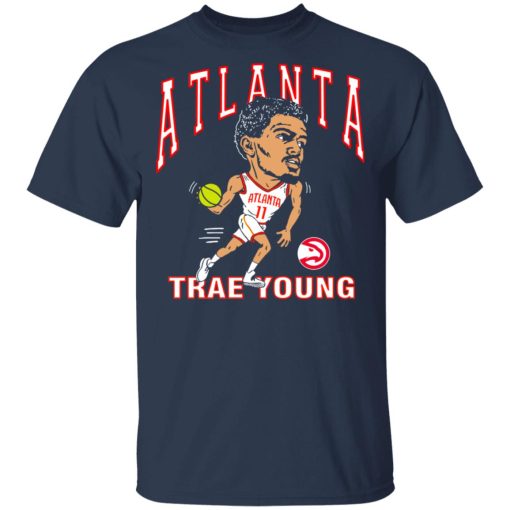 Atlanta Trae Young Hawks Caricature T-Shirts, Hoodies, Long Sleeve 5