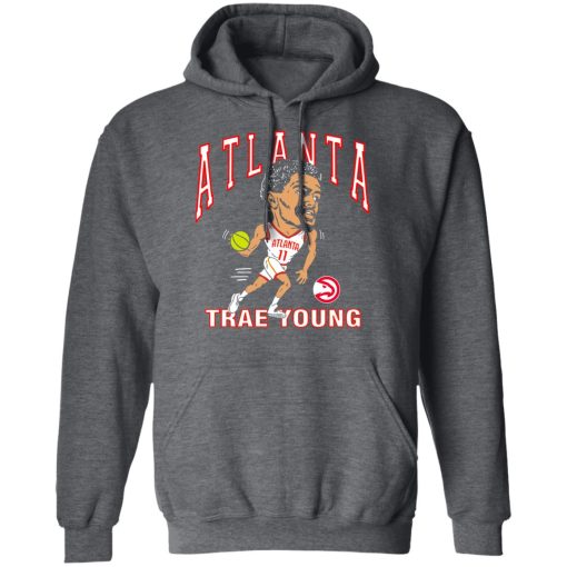 Atlanta Trae Young Hawks Caricature T-Shirts, Hoodies, Long Sleeve 23