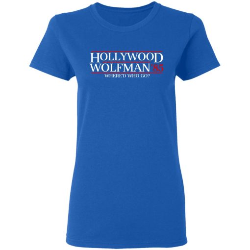 Danger Zone Hollywood Wolfman 85? Where'D Who Go T-Shirts, Hoodies, Long Sleeve 15