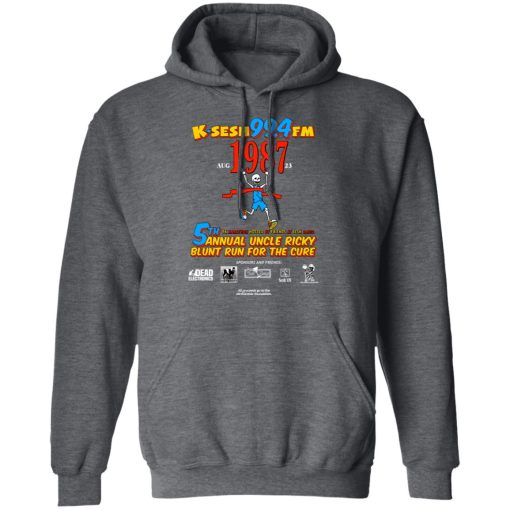 K·SESH 99.4FM 1987 5th Annual Uncle Ricky Lunt Run For The Cure T-Shirts, Hoodies, Long Sleeve 24