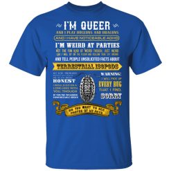 I'm Queer And I Play Dungeons And Dragons Have Noticeable Adhd T-Shirts, Hoodies, Long Sleeve 31