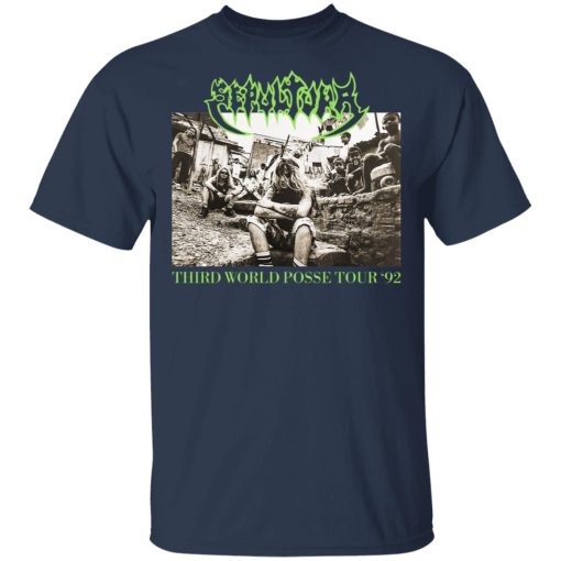 Sepultura Third World Posse Tour 92 T-Shirts, Hoodies, Long Sleeve 5