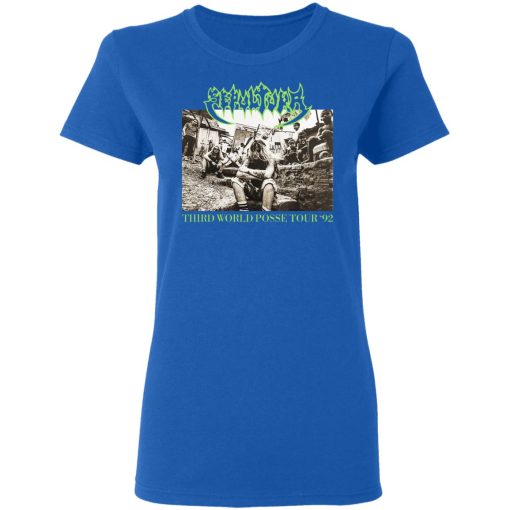Sepultura Third World Posse Tour 92 T-Shirts, Hoodies, Long Sleeve 15