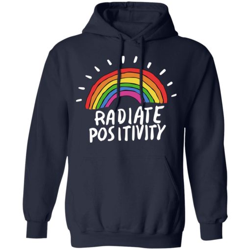 Radiate Positivity Rainbow T-Shirts, Hoodies, Long Sleeve 21