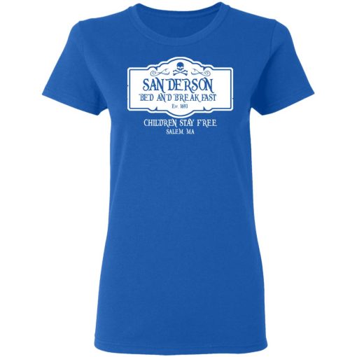 Sanderson Bed And Breakfast Est 1963 Children Stay Free T-Shirts, Hoodies, Long Sleeve 16