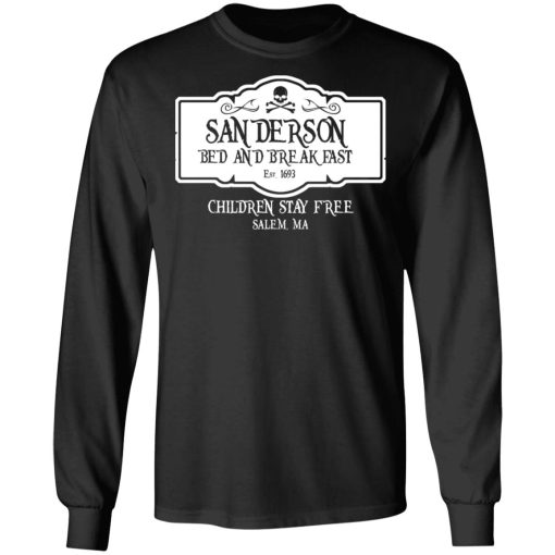 Sanderson Bed And Breakfast Est 1963 Children Stay Free T-Shirts, Hoodies, Long Sleeve 17