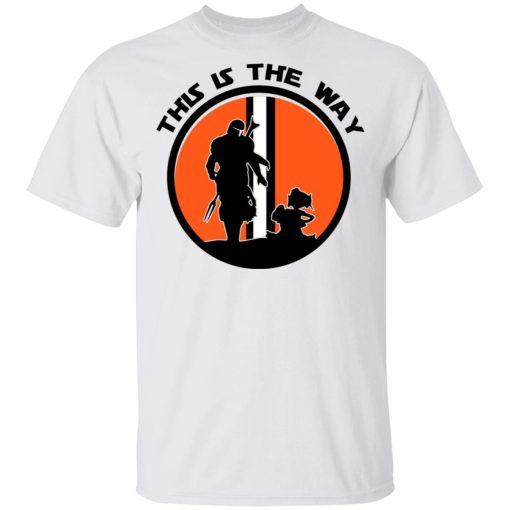 This Is The Way The Mandalorian Silhouette Star Wars T-Shirts, Hoodies, Long Sleeve 4