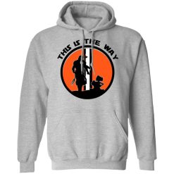 This Is The Way The Mandalorian Silhouette Star Wars T-Shirts, Hoodies, Long Sleeve 43
