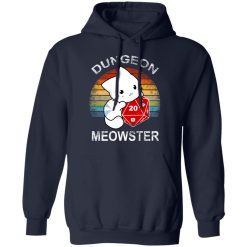 Dungeon Meowster Retro Vintage Funny Cat T-Shirts, Hoodies, Long Sleeve 45