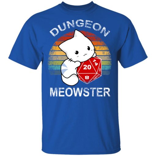 Dungeon Meowster Retro Vintage Funny Cat T-Shirts, Hoodies, Long Sleeve 7