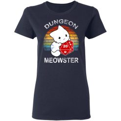Dungeon Meowster Retro Vintage Funny Cat T-Shirts, Hoodies, Long Sleeve 37